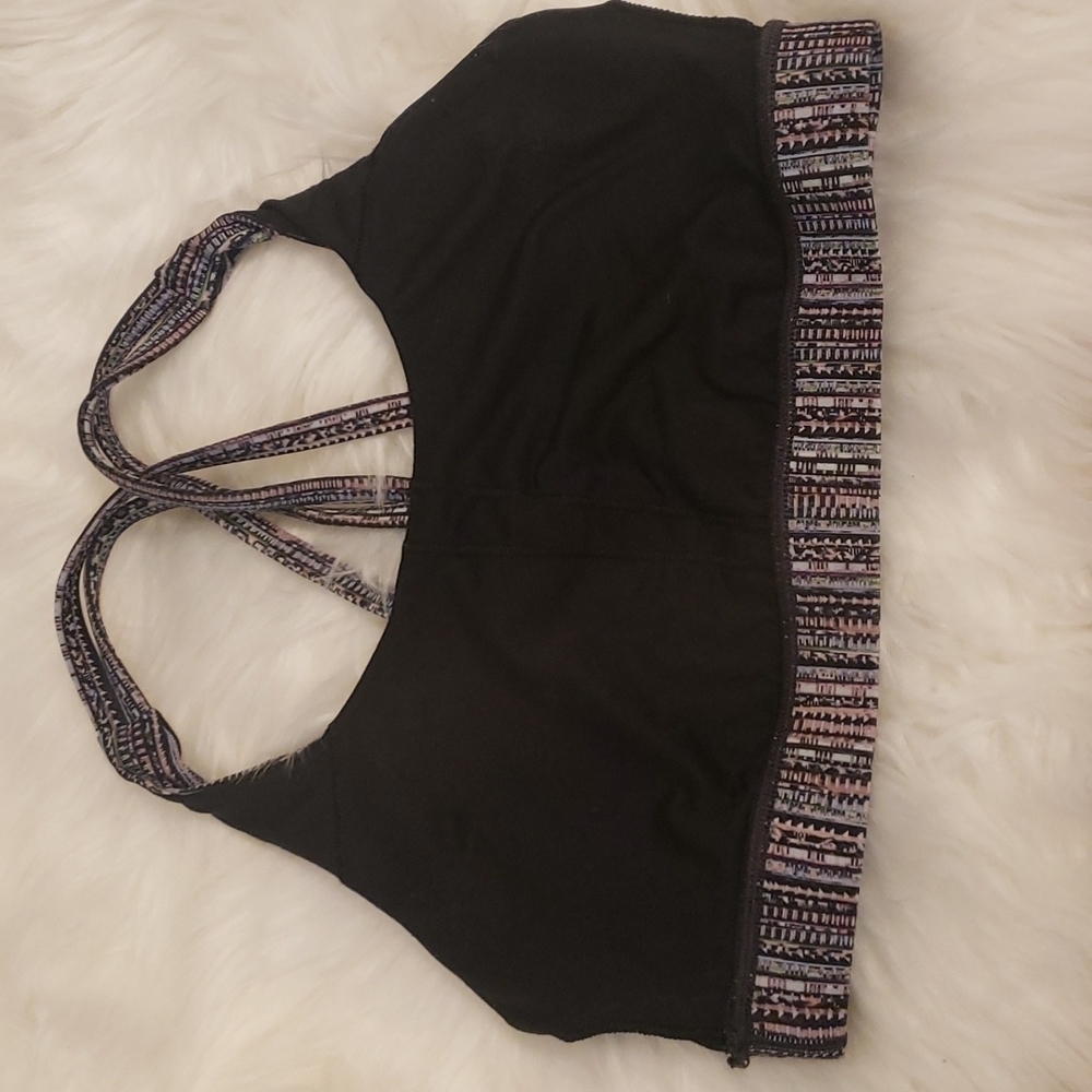 Lululemon Energy Bra Tribal Pace Size 6 - Picture 8 of 9